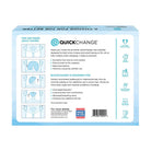 QuickChange Men's Incontinence Wrap | Maximum Absorbency | One-Size | 100 Count - QuickChange Men's Incontinence Wrap Australia